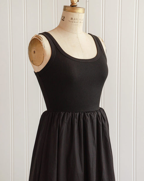 Ink Wash Midi Dress